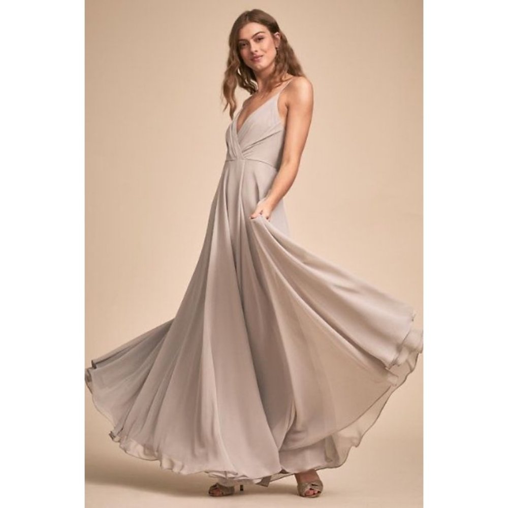 Anthropologie BHLDN Eva Dress (Grey)